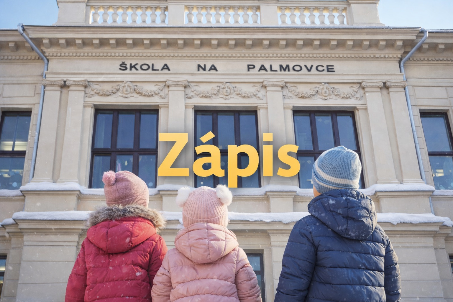 Zápis budoucích prvňáčků na rok 2026/2027