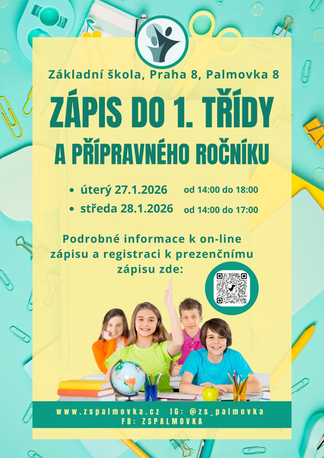 Zápis do 1. a přípravné třídy 2026/2027