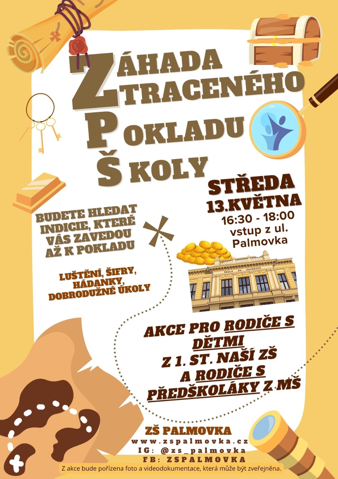 Záhada ztraceného pokladu ZŠ Palmovka