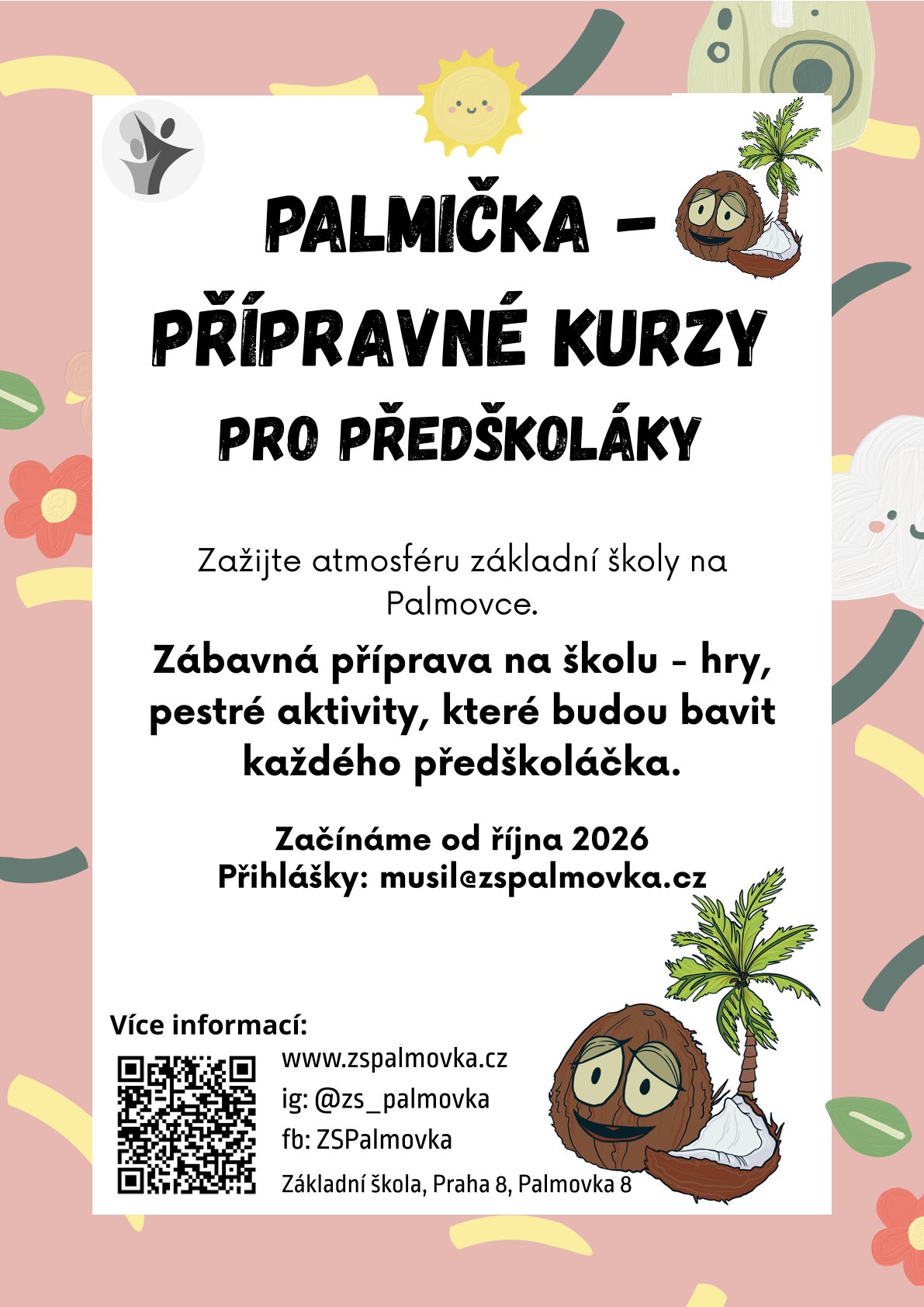 Školička Palmička otevírá dveře předškolákům!